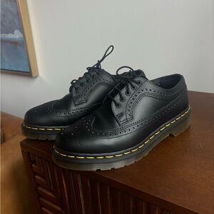 Dr. Martens Black Brogue Oxfords